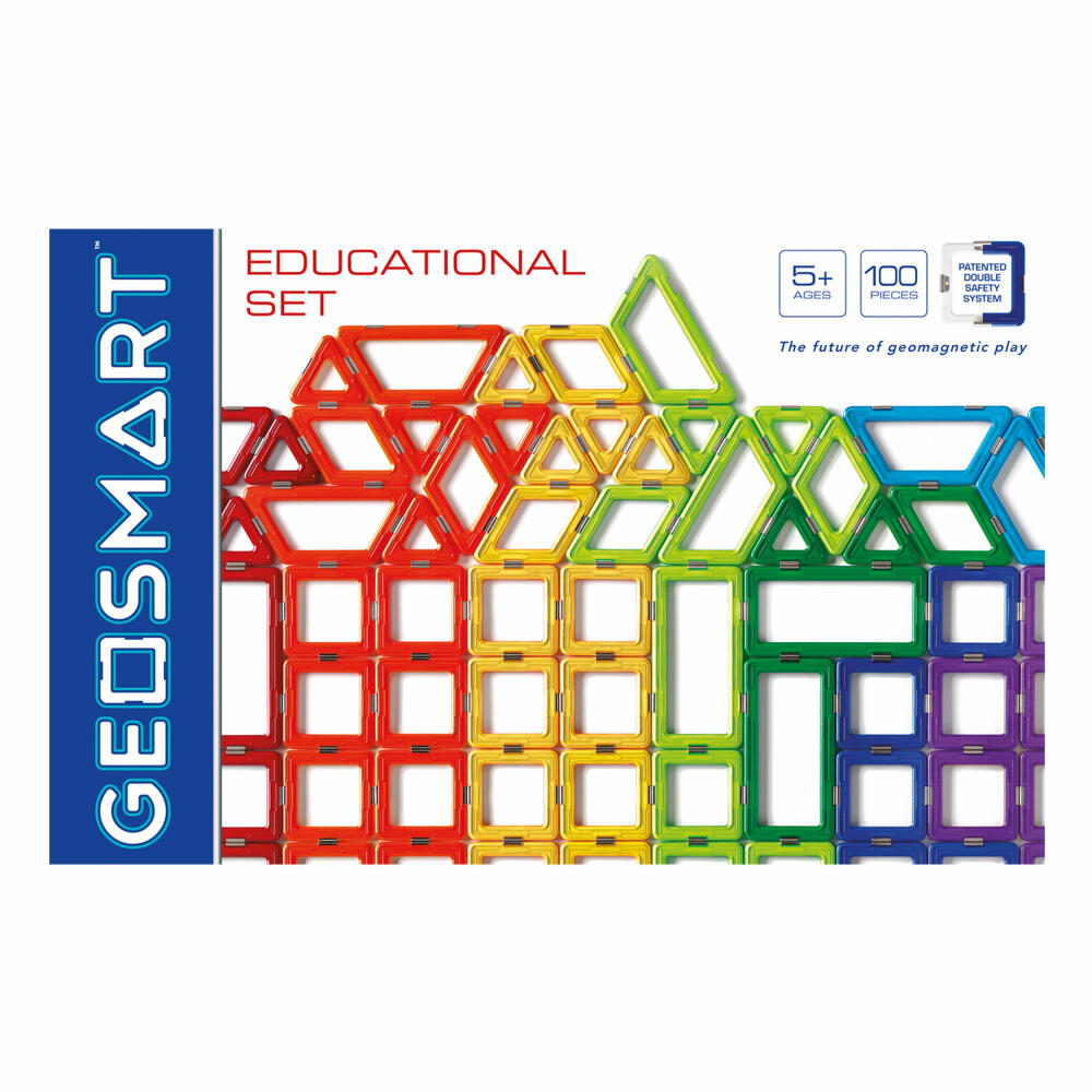 Smart Games Geosmart Educational Set, Construction, Building Blocks, Children's Toy, from 3 years, GEO 600