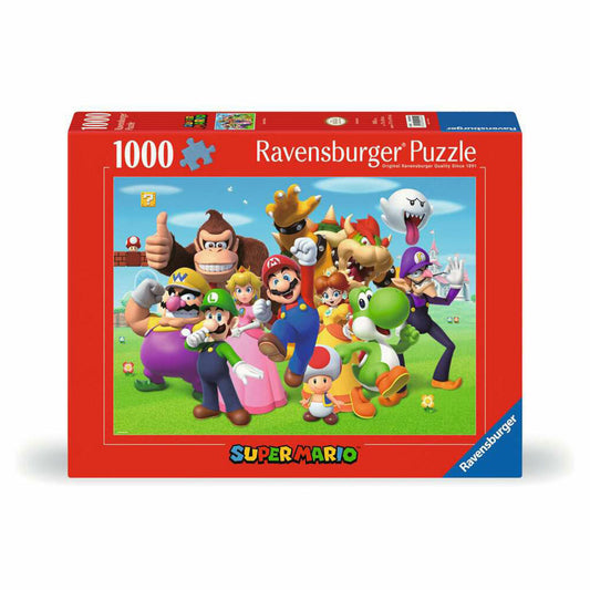 Ravensburger Puzzle Super Mario, Erwachsenenpuzzle, 1000 Teile, 12000455
