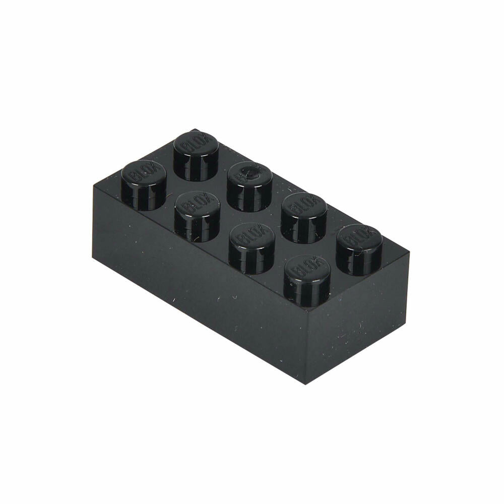 Simba Blox 40 Black 8-Piece Bricks in a Tin, Building Blocks, Children's Toys, 40 Pieces, 104118895
