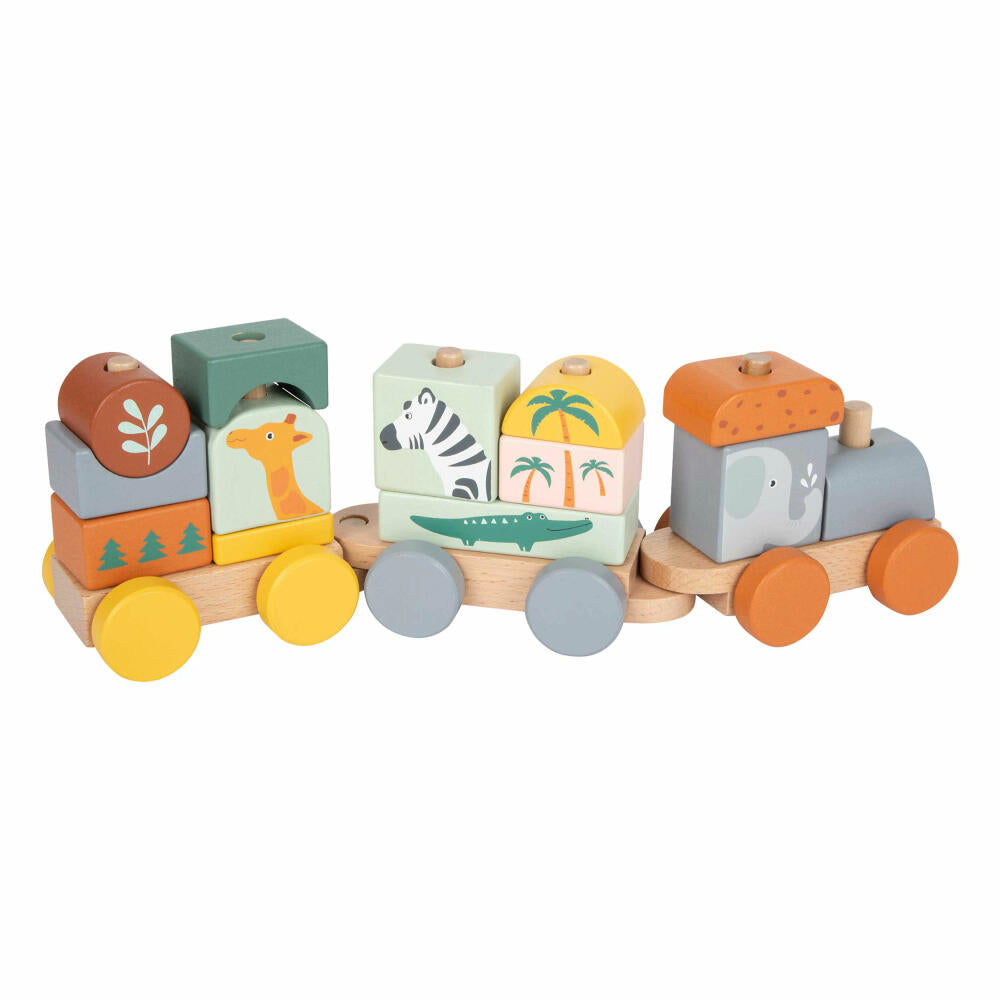 Legler Small Foot Wooden Train Safari, Toy, from 12 months, 11698