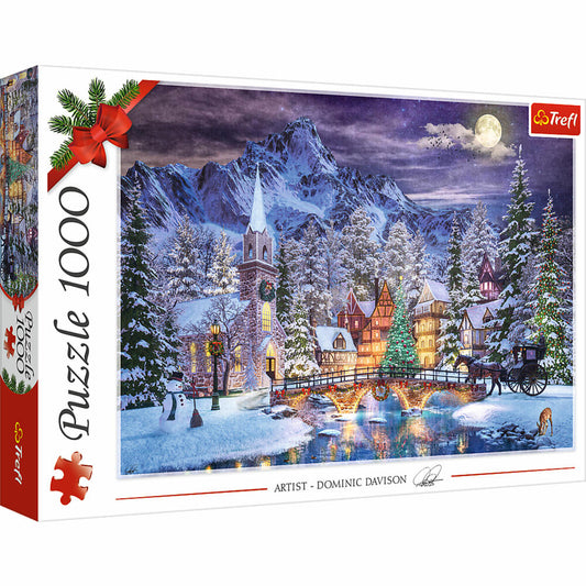 Trefl Puzzle Christmas Atmosphere, Christmas, 1000 pieces, 68.3 x 48 cm, 10629