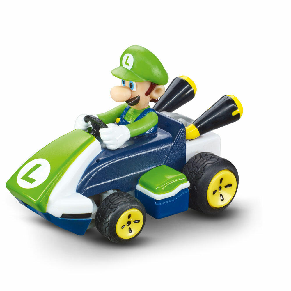 Carrera Mario Kart Mini RC Luigi, remote-controlled car, car, racing vehicle, Carrera RC CARS, 2.4 GHz, 370430003P
