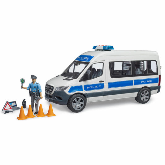 Bruder MB Sprinter Police Emergency Vehicle, Police Car, Toy Car, Toy Car, 02683