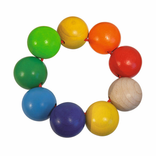 Eichhorn Baby Grasping Balls, Motor Skills Toy, Motor Skills Toy, Wooden Toy, Wood, 100017042