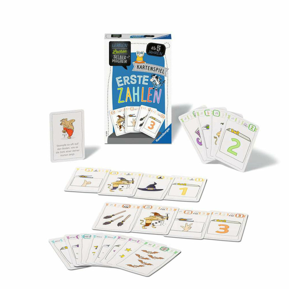 Ravensburger Lernspiel Lernen Lachen Selbermachen: Erste Zahlen, 80658
