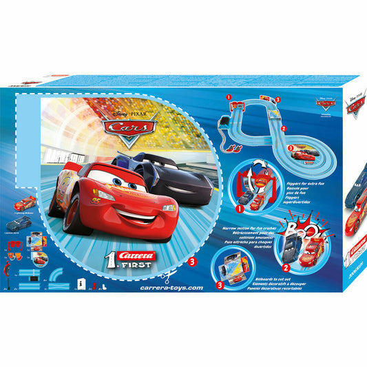 Carrera Disney Pixar Cars Piston Cup Rennbahn, Auto, Rennauto, Rennstrecke, Carrera First, 20063039