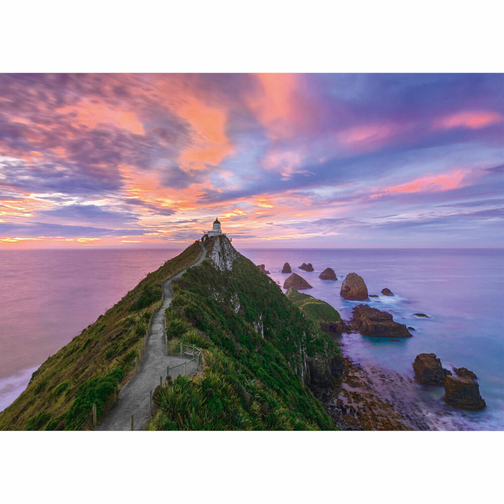 Schmidt Spiele Mark Gray Nugget Point Lighthouse The Catlins South Island New Zealand, 3000 pieces, adult puzzle, puzzle, jigsaw puzzle, 59348