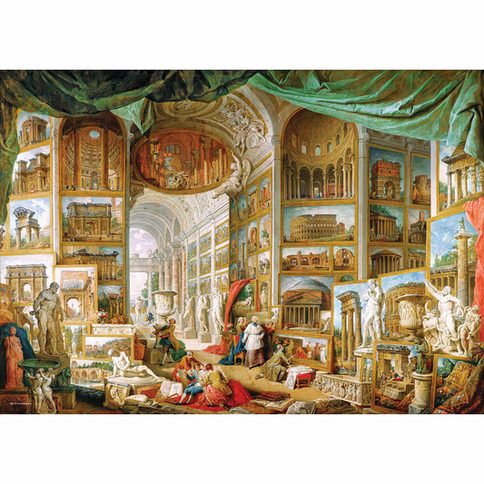 Eurographics Puzzle Ancient Rome by Paolo Pannini, Smart Cut, 1000 Teile, 68 x 48 cm, 6000-5907