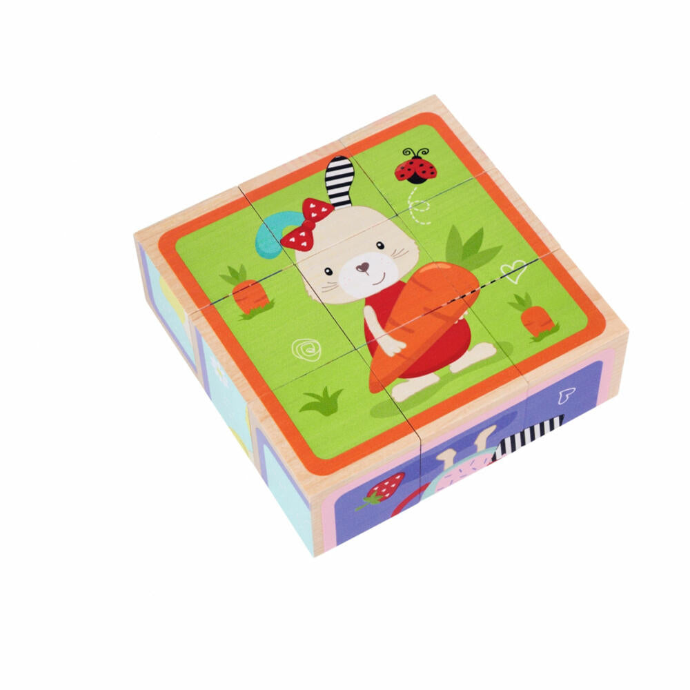 Eichhorn Picture Cube Friends, 9 pcs., Picture Cube Puzzle, Cube Puzzle, Puzzle, 100005463