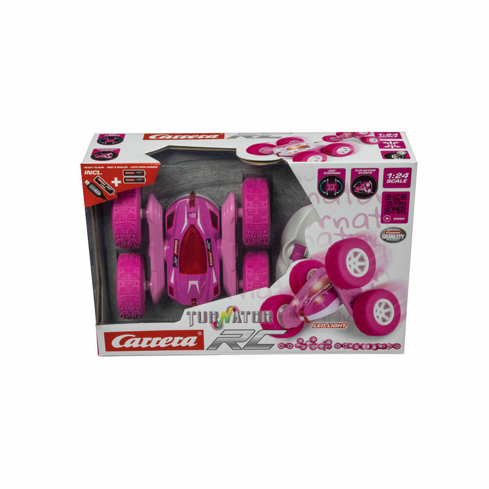 Carrera Mini Turnator Pink, Remote Controlled Car, Car, Racing Vehicle, Carrera RC CARS, 2.4 GHz, 370240011