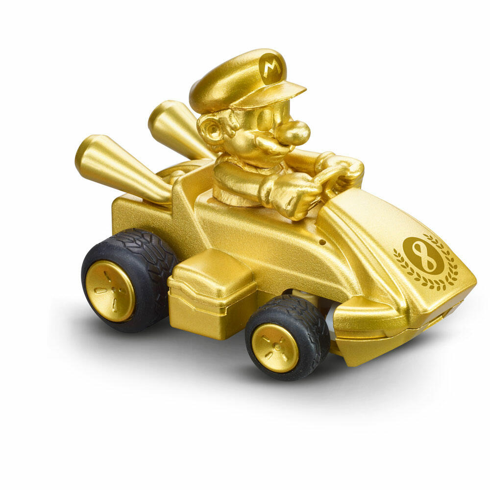 Carrera Mario Kart Mini RC Mario Gold, Remote Controlled Car, Car, Racing Vehicle, Carrera RC CARS, 2.4 GHz, 370430001P