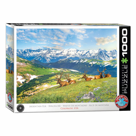 Eurographics Puzzle Bergelche, Smart Cut, 1000 Teile, 68 x 48 cm, 6000-5705