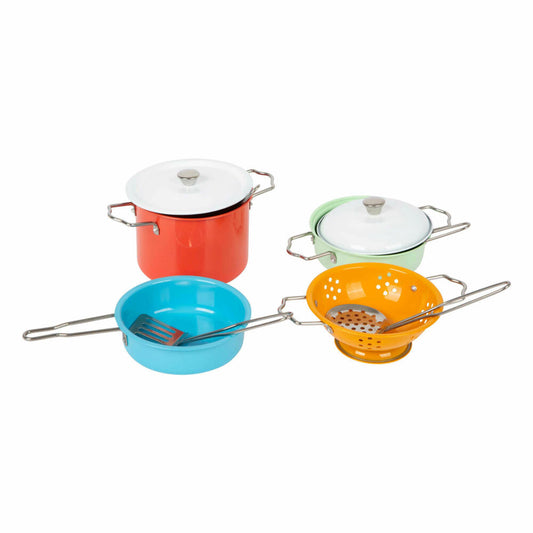 Legler Small Foot Kochgeschirr-Set mit Zubehör, Spielzeug, ab 3 Jahre, 11751