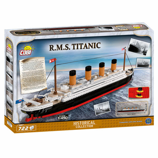 COBI Historical Collection Titanic, Kreuzfahrtschiff, Schiffe, Kreuzer, Spielen, Sammeln, Modell, Konstrukstionsbausteine, Kunststoff, 720 Teile, 1929