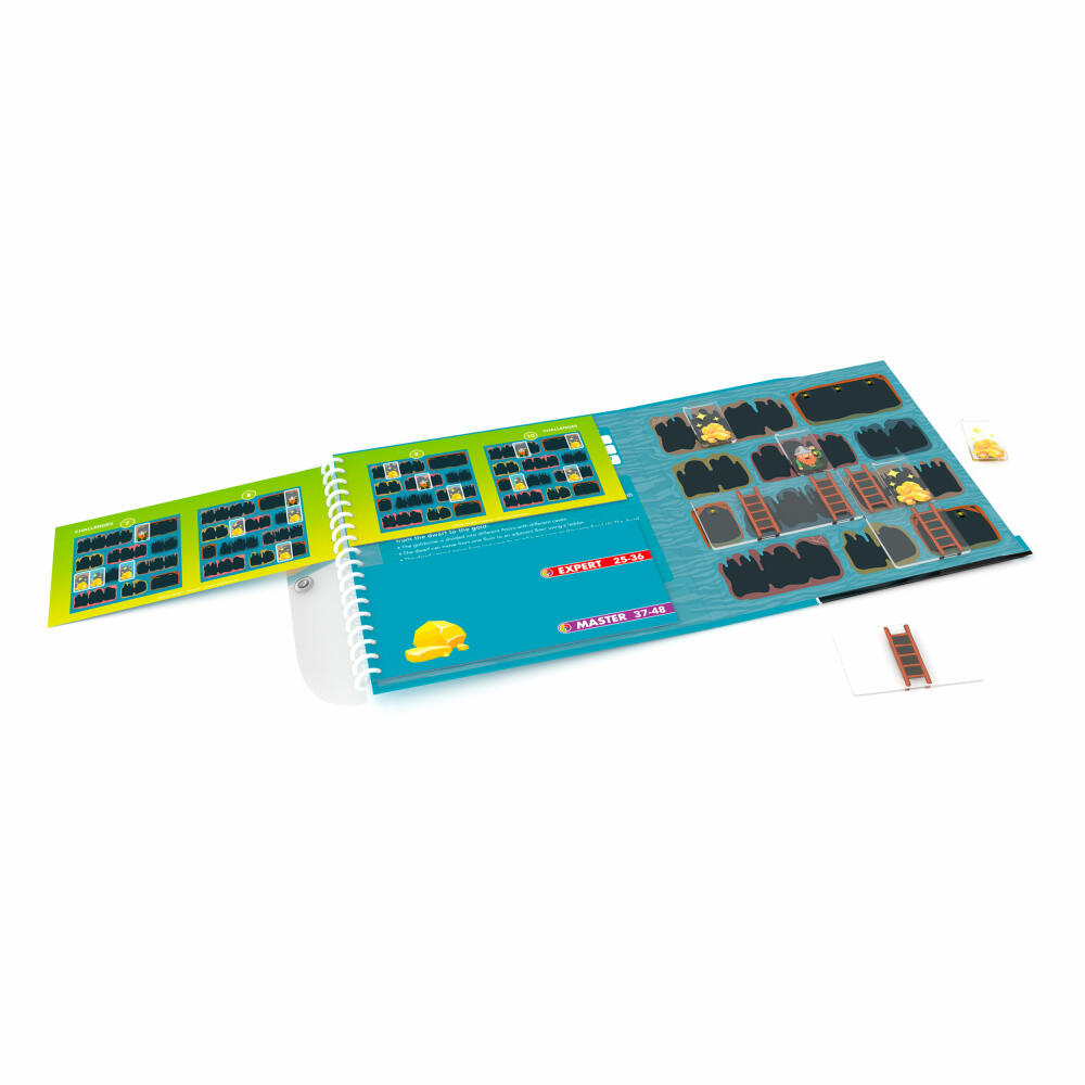 Smart Games Magnetische Reisespiele Gold Grube, Reisespiel, Kinderspiel, Kinder Spiel, ab 6 Jahren, SGT 280 DE-8