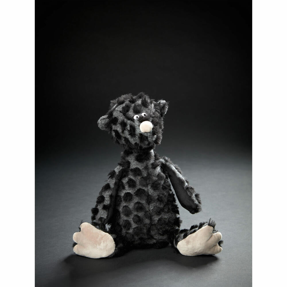 sigikid BeastsTown cuddly bear Ach Good! Editon 23, soft toy, plush toy, stuffed toy, 35 cm, black, 39703