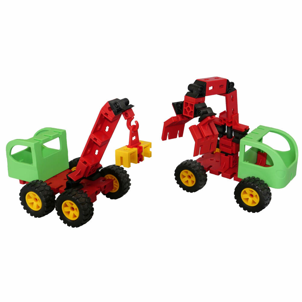 fischertechnik Junior Constructor, starter kit, construction toy, construction site, toy, from 5 years, 564065