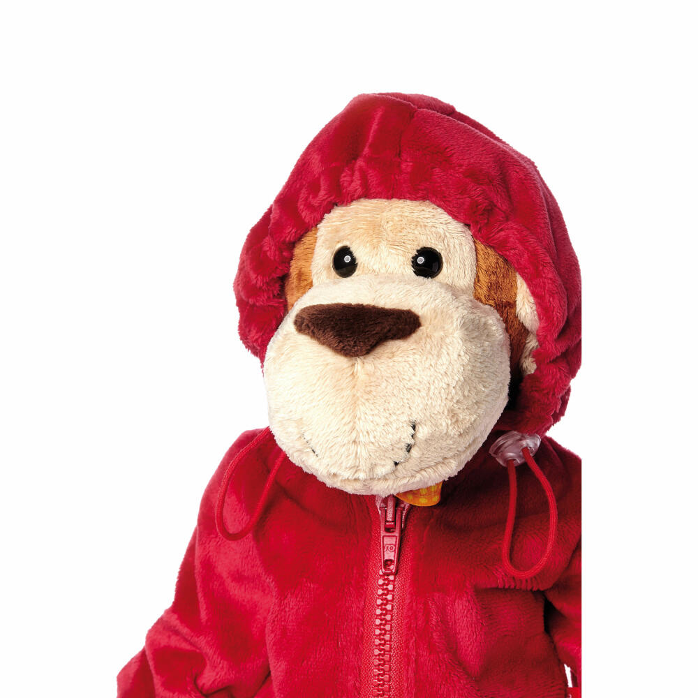 sigikid Lernaffe, Stoff Puppe, Stoffpuppe, Schlenker, Kuscheltier, Affee, Kinder Spielzeug, H 43 cm, 40989