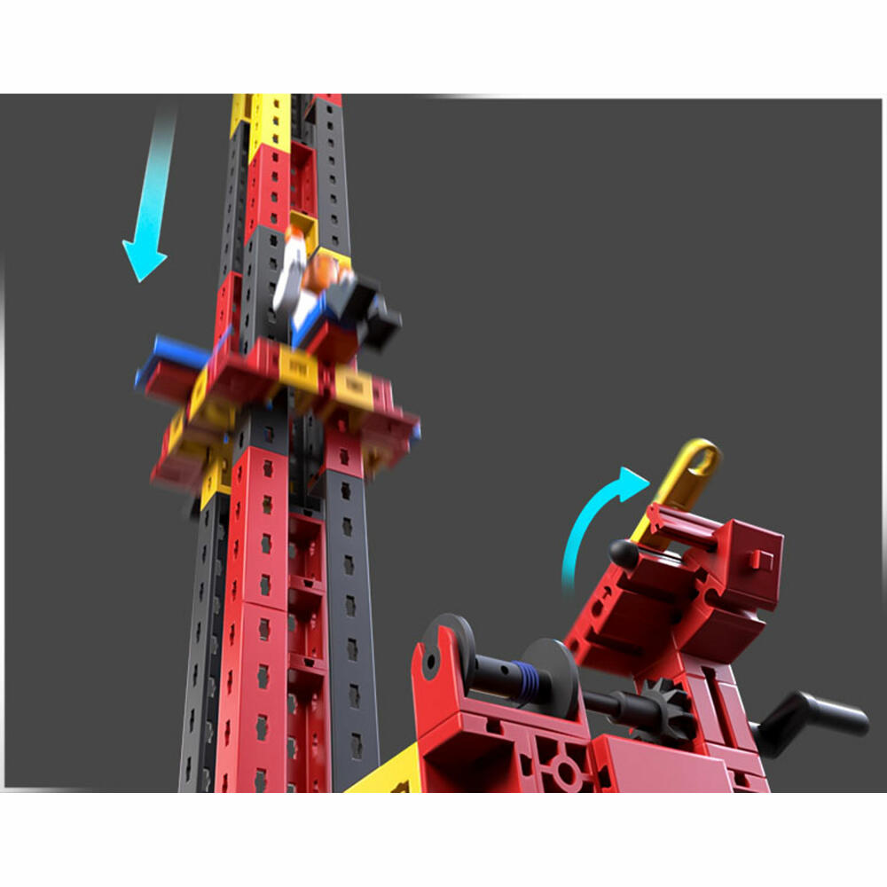 fischertechnik Advanced Crazy Rides, 364 pcs., construction kit, construction toy, fairground attractions, 569019