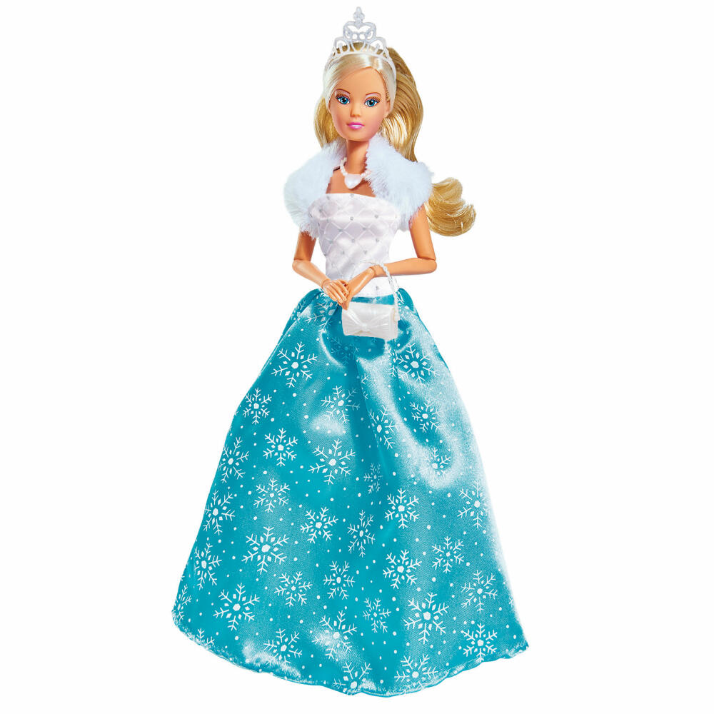 Simba Steffi Love Ice Princess Dress, Ice Princess, Winter Princess, Accessories, for Steffi 29 cm, 105723205
