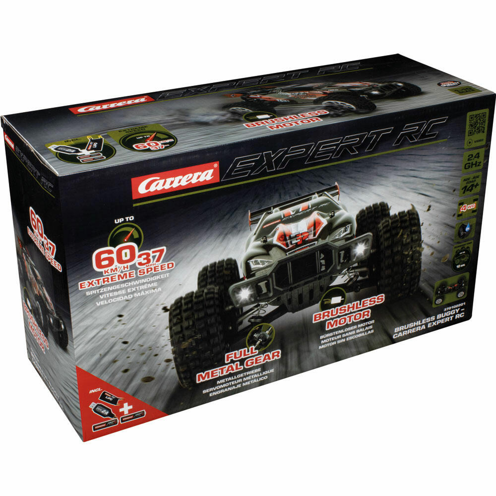 Carrera Brushless Buggy, Remote Control Car, Car, Truck, Pick Up, Carrera Expert RC, 2.4 GHz, 370102201