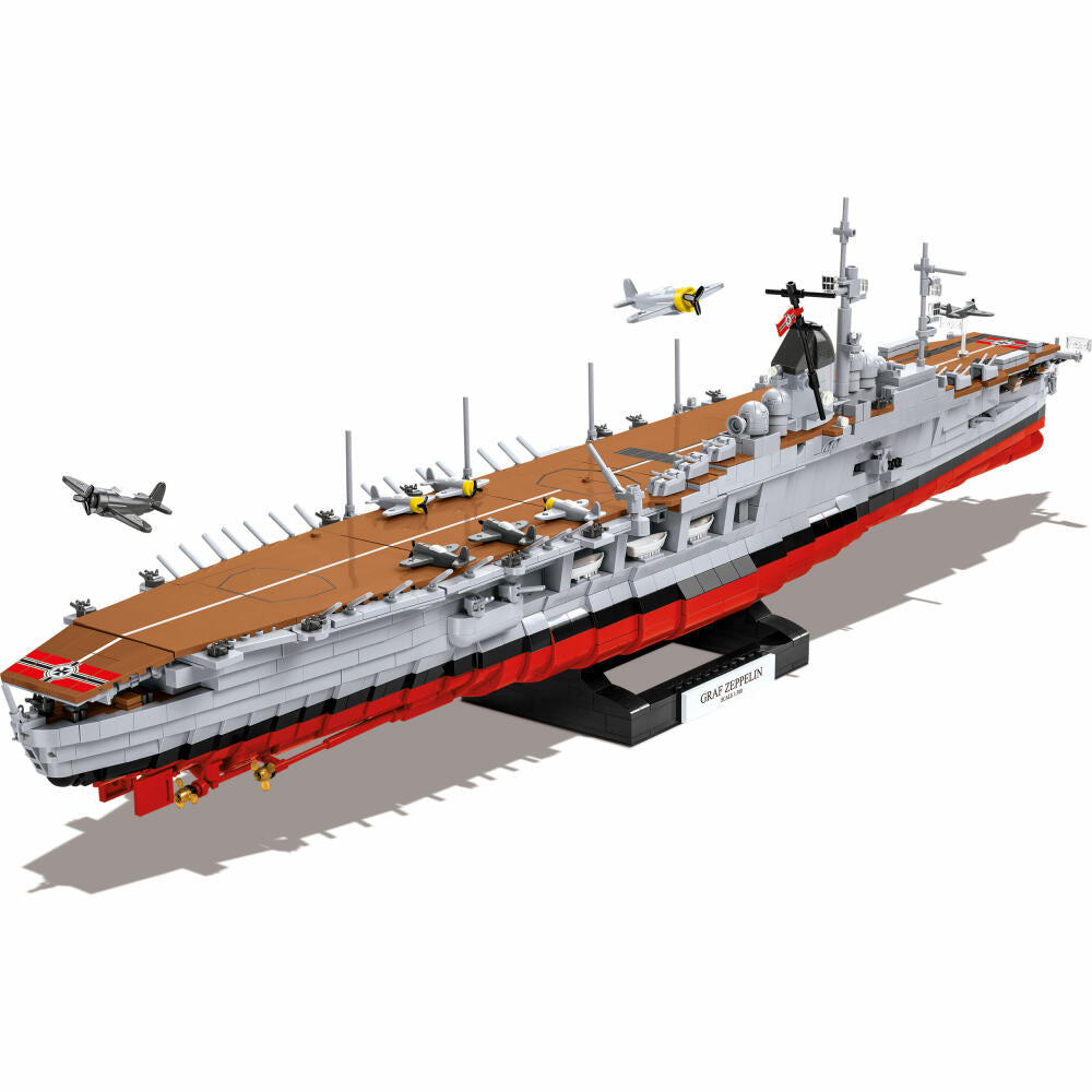 COBI Klemmbausteinset Flugzeugträger Graf Zeppelin, World War 2 Historical Collection, Schiff, Klemmbausteine, 3136 Teile, 4826