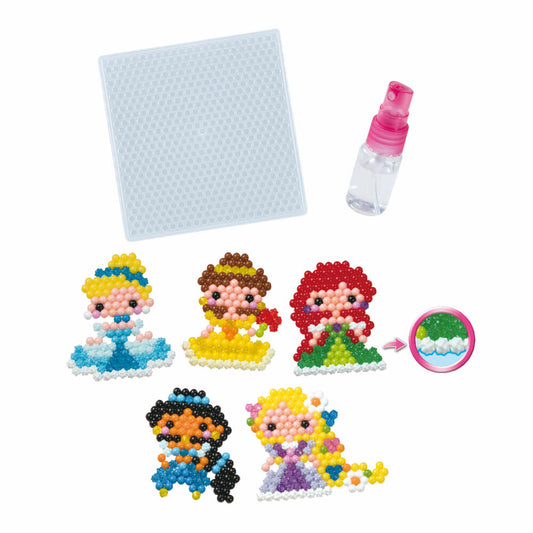 Aquabeads Disney Princess Star Beads Set, Craft Set Licensed, Craft Beads, Motif Templates, Princess, 800 Beads, 31606