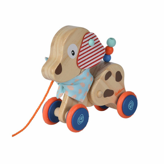 Eichhorn pull-along animal dog, pull-along toy, pull-along animal, pull-along dog, toy, 100005586