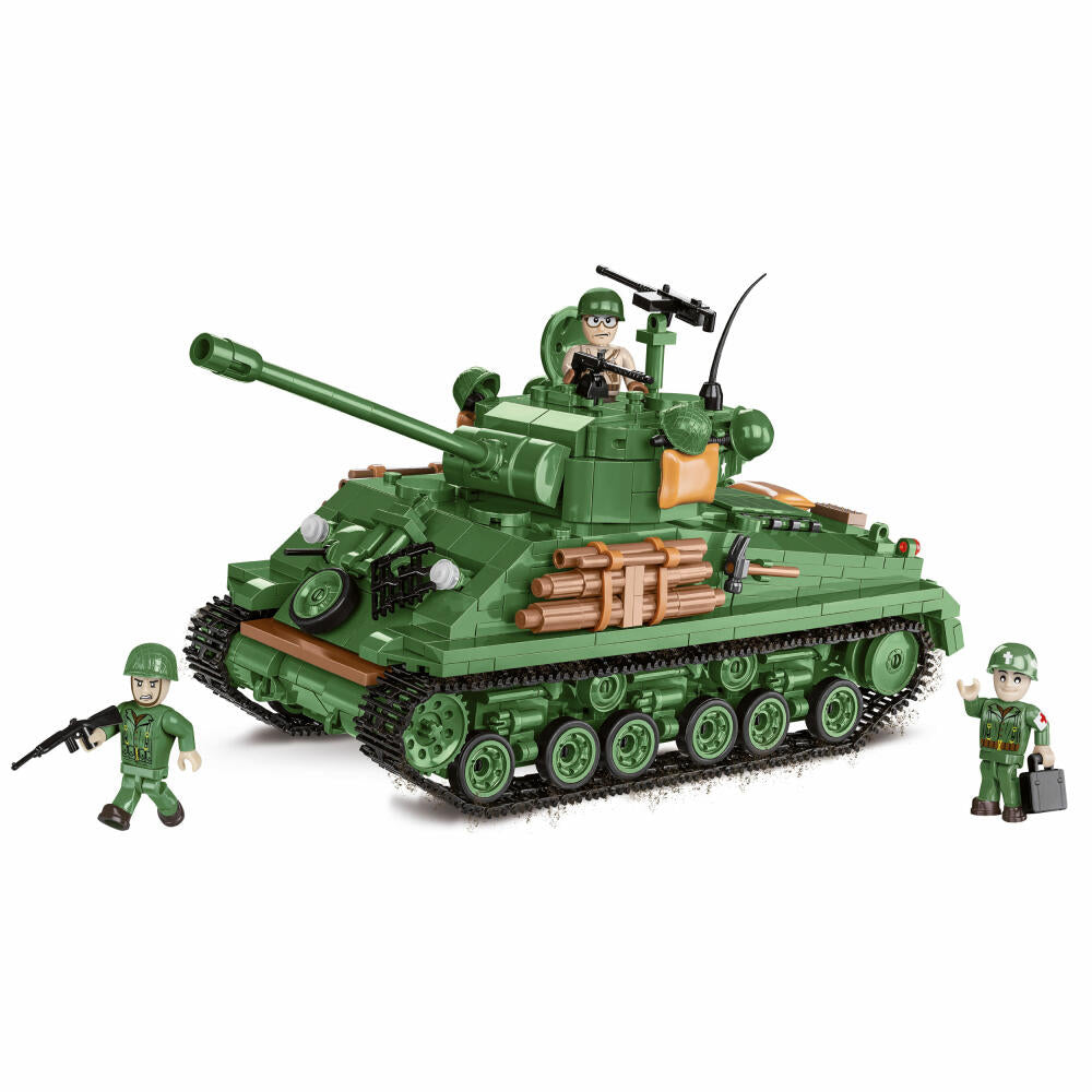 COBI Klemmbausteinset Sherman Easy eight M4A3E8, World War 2 Historical Collection, Panzer, Klemmbausteine, 745 Teile, 2533