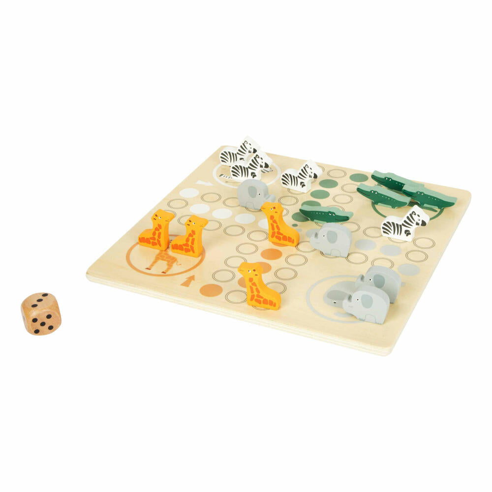 Legler Small Foot Ludo Safari, Spielzeug, ab 4 Jahre, 11697