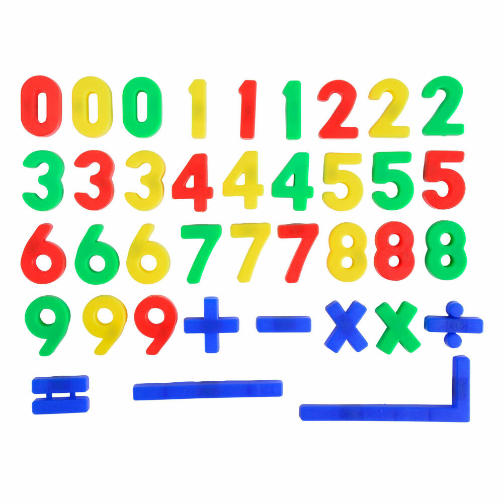 Simba A&amp;F Magnetic Numbers / Signs, Magnetic Numbers, 1x1, Educational Toy, Kids, Toy, 104591457