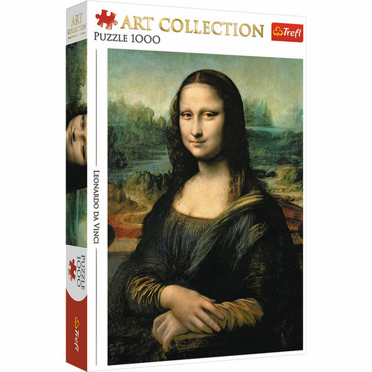 Trefl Puzzle Leonardo da Vinci - Mona Lisa, 1000 Teile, 68.3 x 48 cm, 10542