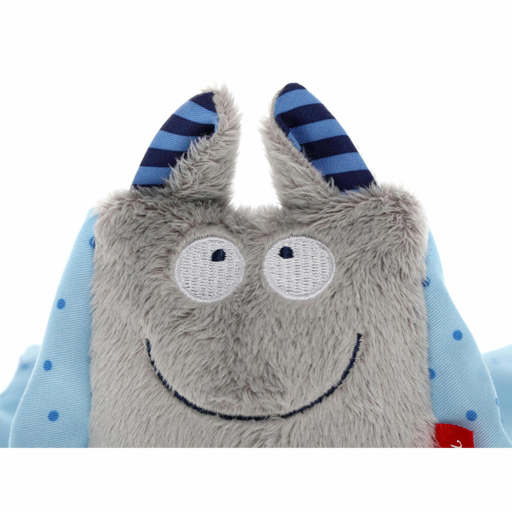sigikid Schnuffeltuch Baby Bite Me! Fledermaus, Schmusetuch, Kuscheltuch, Babytuch, Schnuffel Tuch, Babyspielzeug, Baby Spielzeug, Polyester, 41099