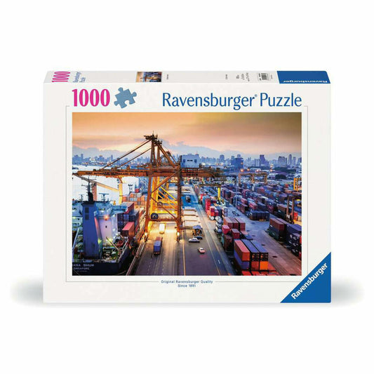 Ravensburger Puzzle Hafen, Erwachsenenpuzzle, 1000 Teile, 12000583