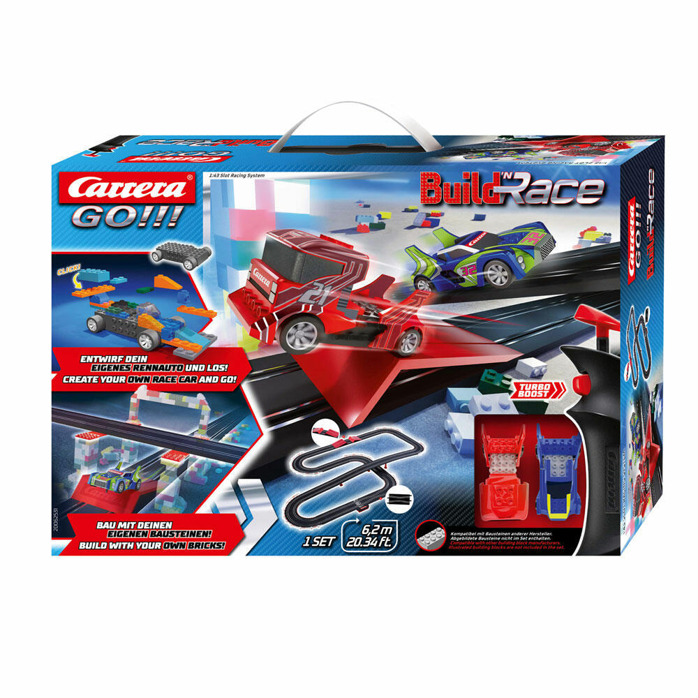 Carrera Build n Race Racing Set 6.2, race track, car, racing car, race track, GO Sets, 20062531