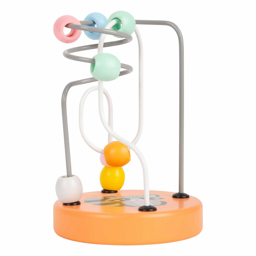 Legler Small Foot Motorikschleife Waschbär Pastell, Spielzeug, ab 12 Monate, 11764