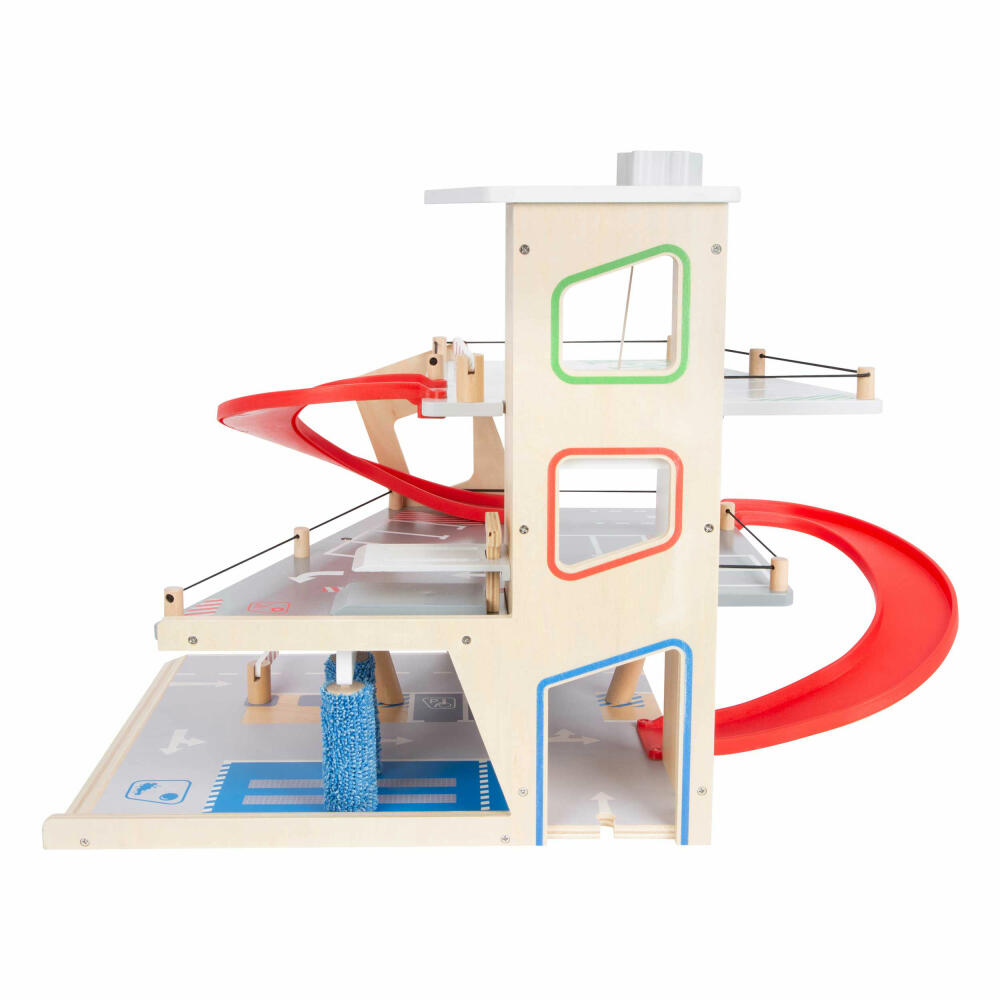 Legler Small Foot Parkhaus Premium, Spielzeug, ab 3 Jahre, 11676