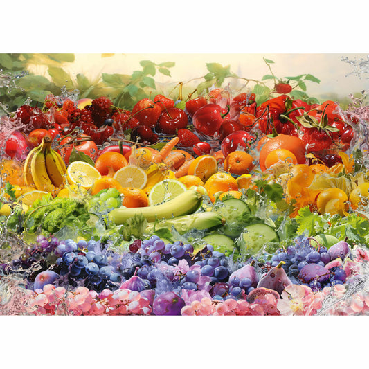 Schmidt Spiele Puzzle Frucht-Cocktail, Erwachsenenpuzzle, Standard, 1000 Teile, 59770