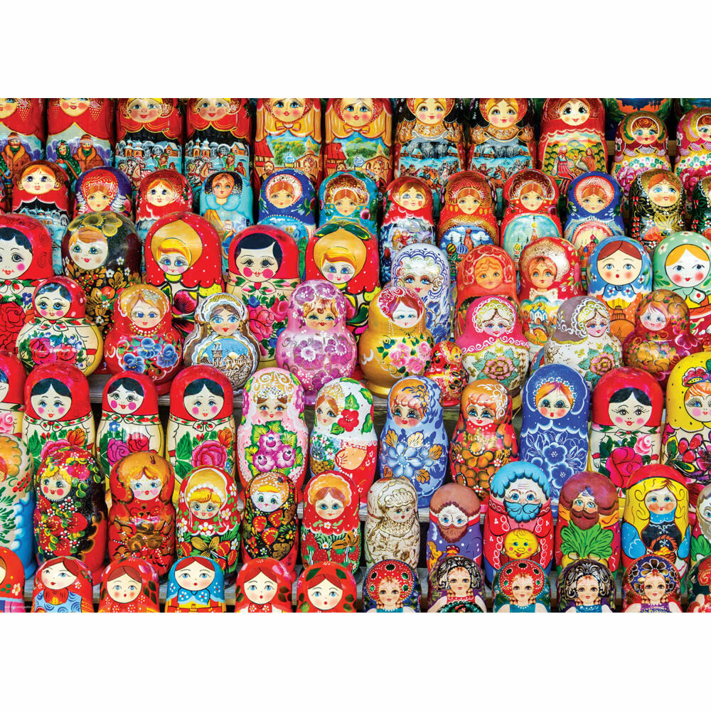 Eurographics Puzzle Russian Matryoshka Dolls, 1000 pieces, 68 x 48 cm, 6000-5420