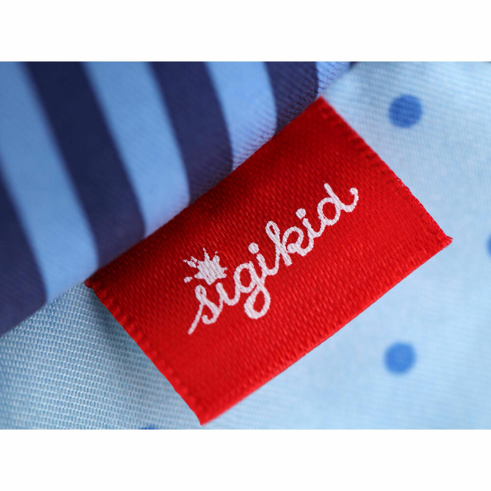 sigikid Red Stars Schmetterling, Knister-Schmetterling, Knisterfolie, Greifling, Babyspielzeug, Baby Spielzeug, Polyester, Blau, 41180