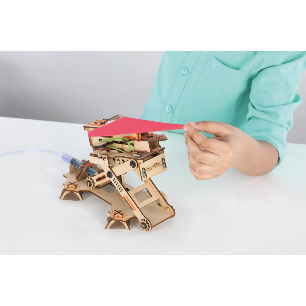 Smartivity Bausatz Plane Launcher, Kinderspiel, Logikspiel, Lernspielzeug, ab 6 Jahren, Holz, STY 104