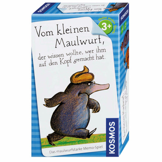 KOSMOS Children's Games About the Little Mole Who Wanted to Know Who Made a Mistake on His Head, Memory Game, Memo Game, Memory Game for Children, Ages 3 and Up, 711283