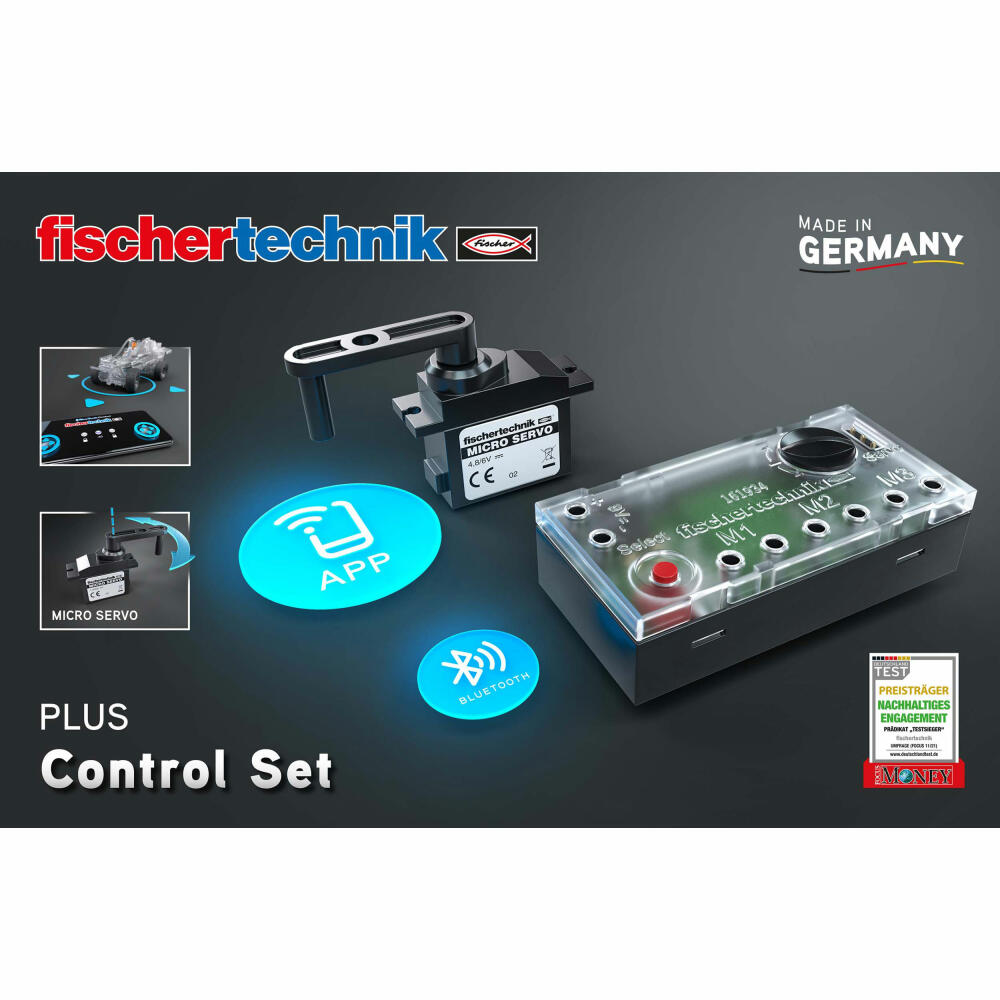 fischertechnik Control Set, Bluetooth remote control, for smartphone and tablet, accessories, 563931