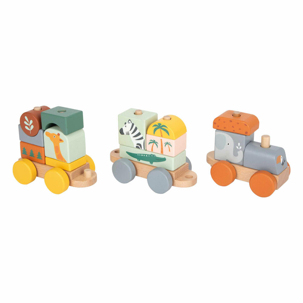 Legler Small Foot Wooden Train Safari, Toy, from 12 months, 11698