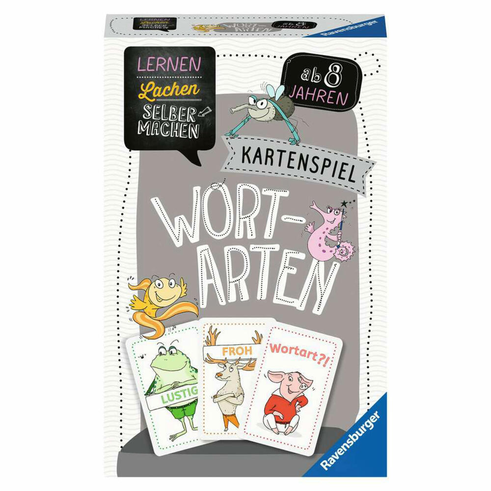 Ravensburger Lernspiel Lernen Lachen Selbermachen: Wortarten, 80353