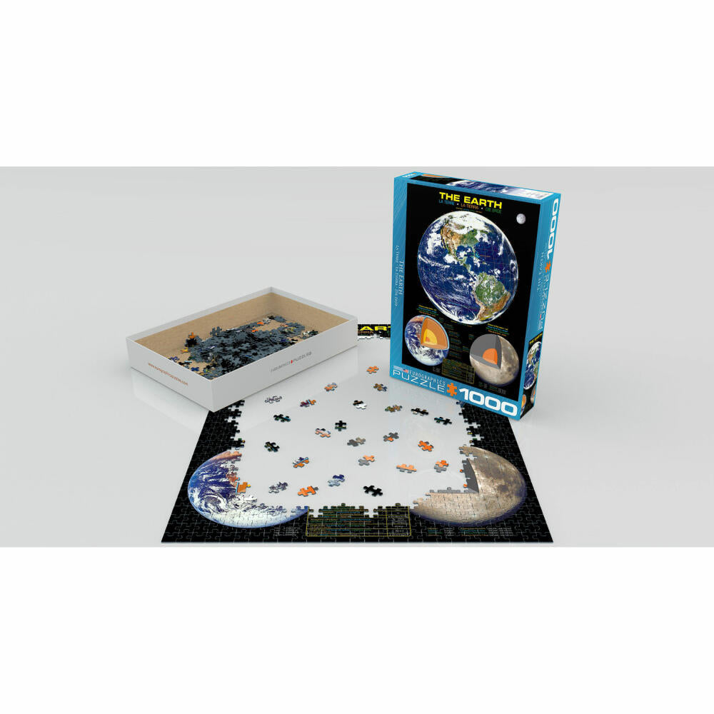 Eurographics Puzzle The Earth, Planet, 1000 pieces, 68 x 48 cm, 6000-1003