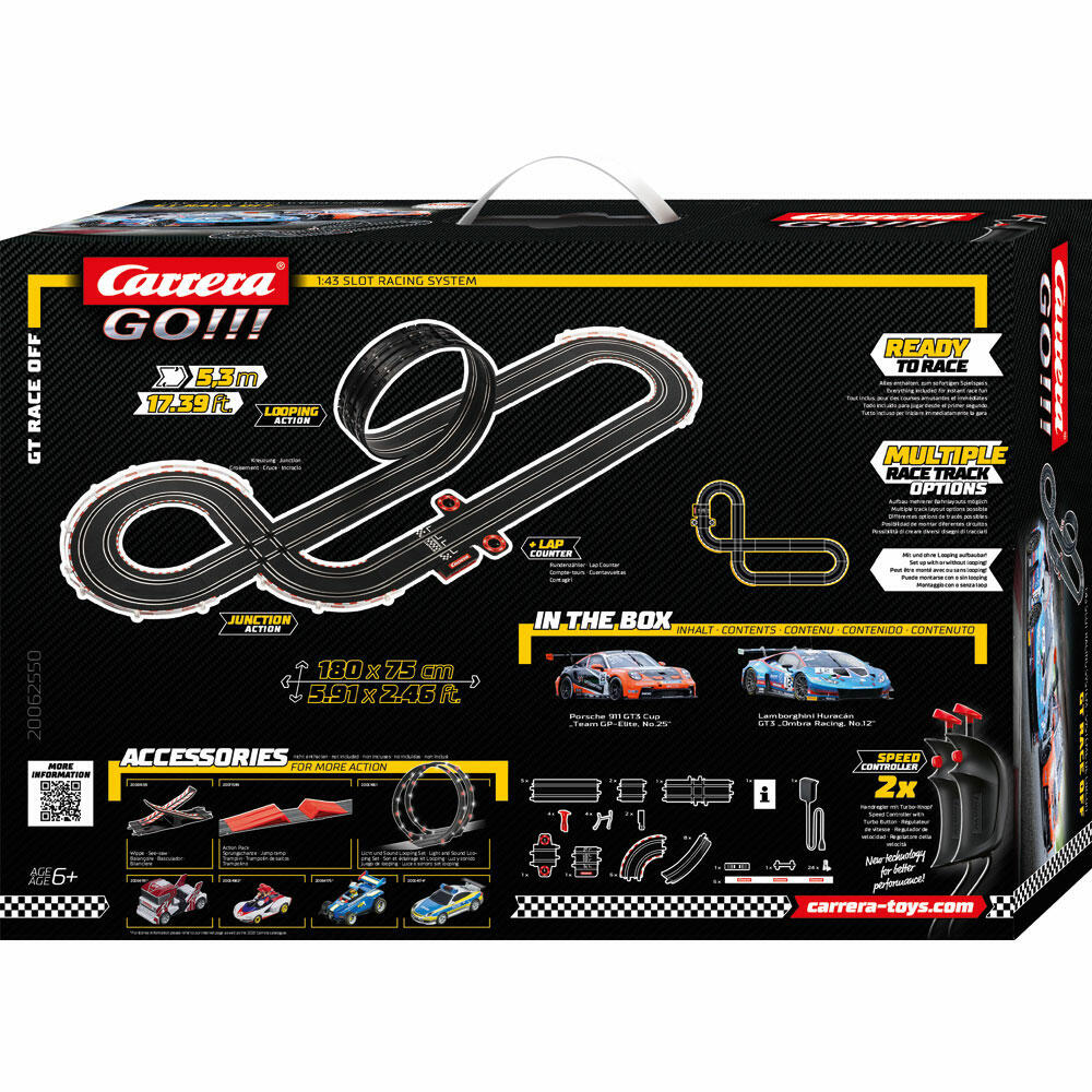Carrera GT Race Off Race Track, Car, Racing Car, Race Track, GO Sets, 20062550