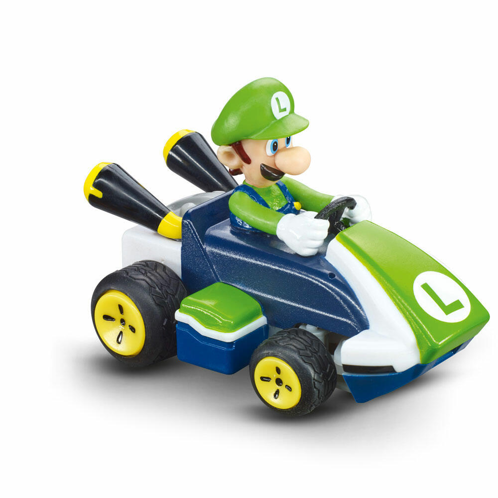 Carrera Mario Kart Mini RC Luigi, remote-controlled car, car, racing vehicle, Carrera RC CARS, 2.4 GHz, 370430003P