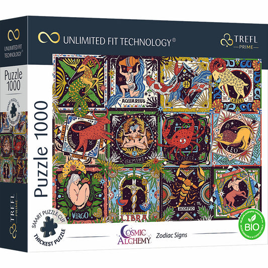 Trefl Puzzle UFT Zodiac Signs, Astrology, 1000 pieces, 68.3 x 48 cm, 10752