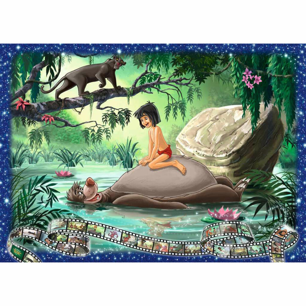 Ravensburger Puzzle Das Dschungelbuch, Erwachsenenpuzzle, 1000 Teile, 12000318